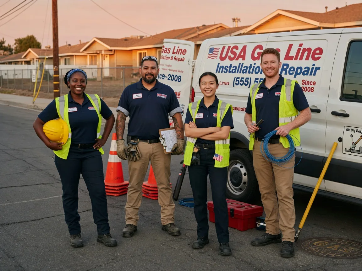Gas Line Installation company in Rousseau, KY